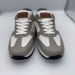 Lucky‎ Brand Bryan MS1 Sneakers Men Size 10M Gray/White Wear Lucky